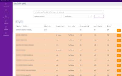 Sistema de Control de Personal (Biométrico)