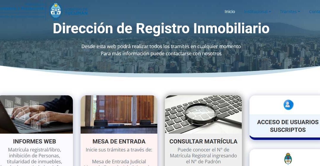 registro inmobiliario